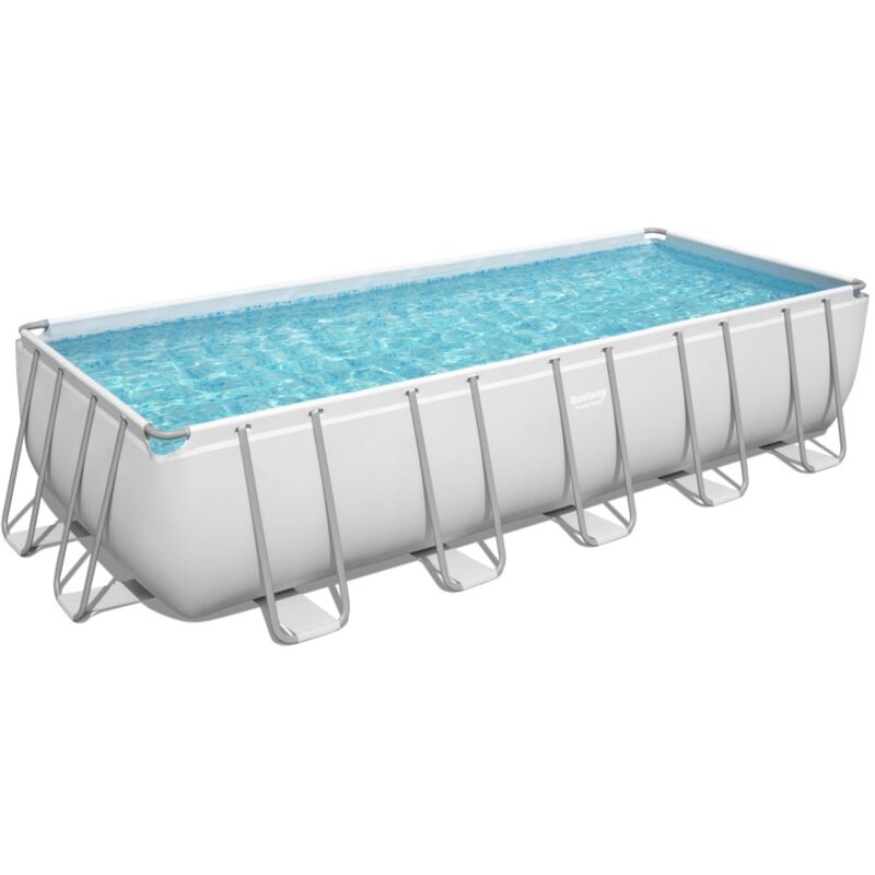 Piscina Pvc 640X274X132Cm Cart Bestway Met Bl Power Steel Re