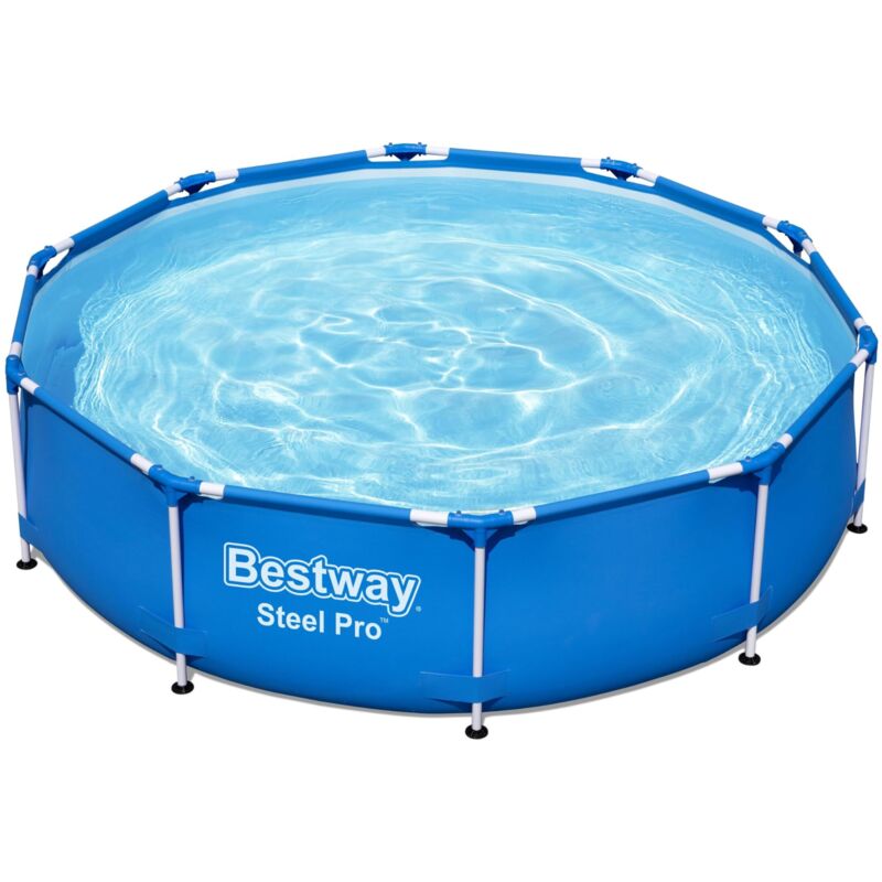 Piscina Desmontable Tubular Bestway Steel Pro 305X76 Cm Depuradora De Cartucho De 1.249 Litros/Hora