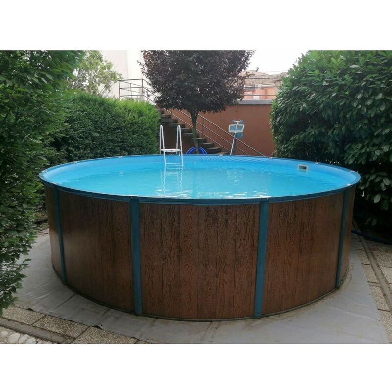 Image of Acquavivastore - Piscina DoughBoy diametro 460 cm - h 120 cm filtrazione a cartuccia