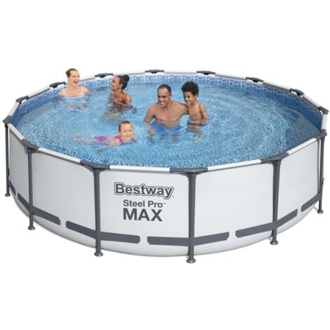 Piscina Elevada desmontable Bestway 56950 Round Steel Pro Max 427x107cm