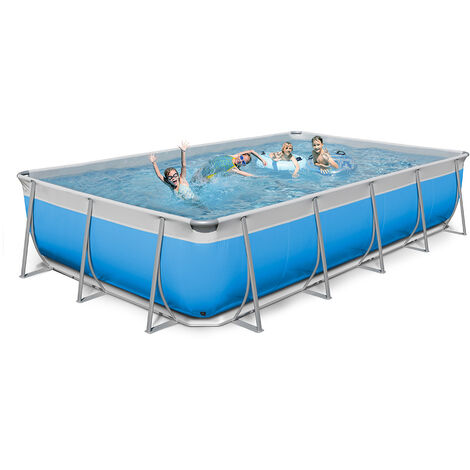 Piscina elevada desmontable rectangular 520x265 H125 New Plast Futura 550