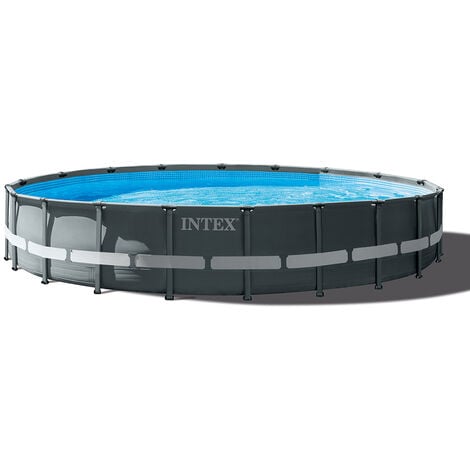 Piscina elevada redonda INTEX Ultra XTR Frame 488x122 cm con depuradora