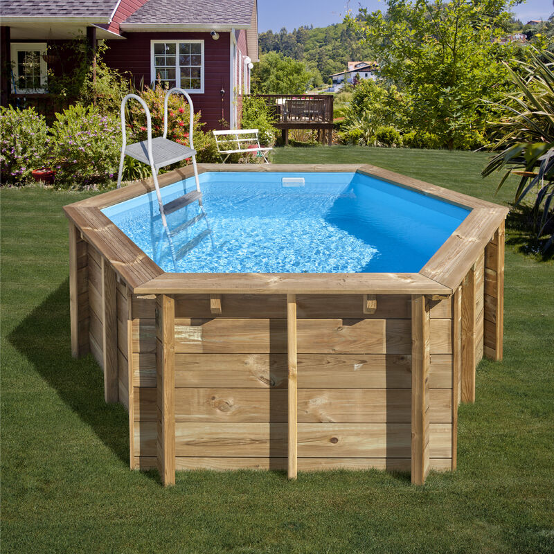 Piscina Madera Lili 2 Ø2,80M X H: 1,07M