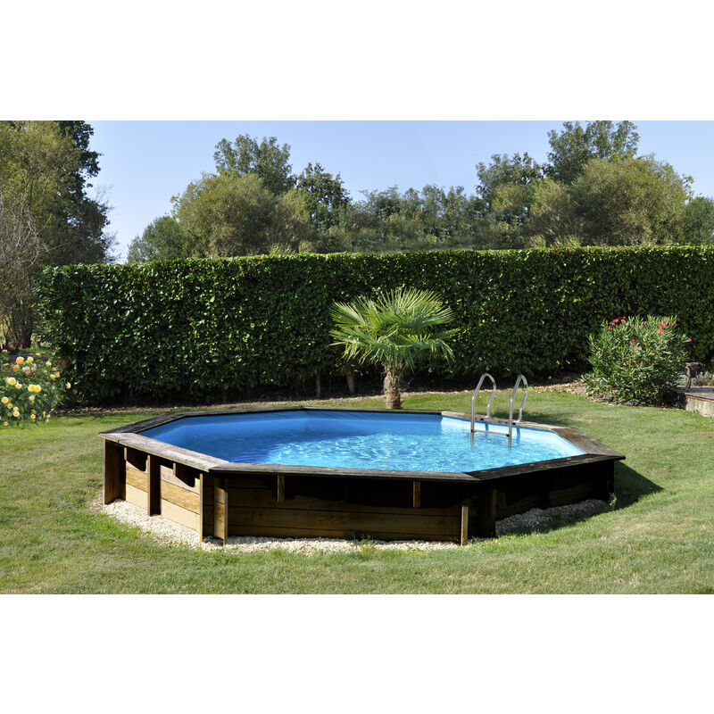 Piscina Madera Violette 2 Ø5,00M X H: 1,27M
