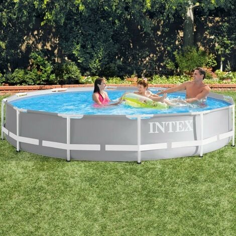 Piscina Elevada Intex Prisma Frame Circular 366x76 cm 26712NP