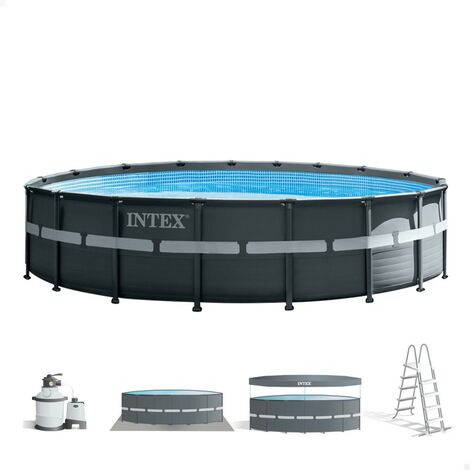Piscina elevada redonda con depuradora Ultra XTR Frame INTEX