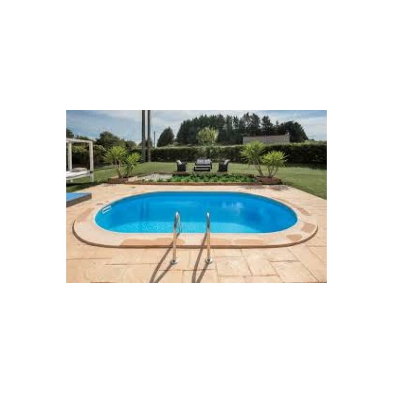 Piscina Gre Ovalada Enterrada Kpeov5059M Piscinas Gre 1.50 Alto X 5 X 3
