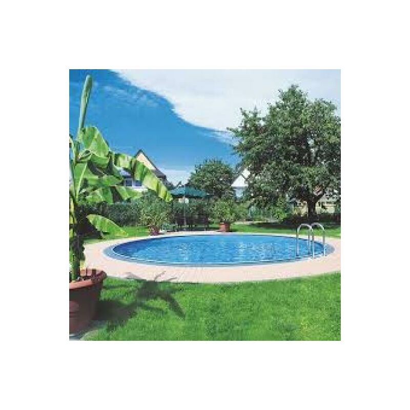 Piscina Gre Redonda Enterrada Kpe3527 Piscinas Gre 1.20 X 3.50 Sumatra