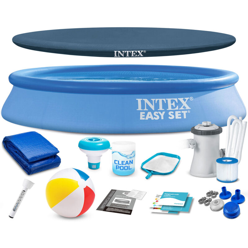 Piscina espandibile da giardino 305 x 61 cm 16 in 1 INTEX 28118