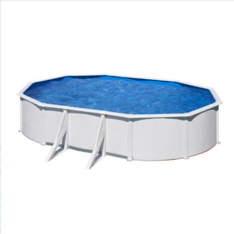 Piscina fuori terra Bora Bora Gre 610x375x120 cm  Kit Comodity