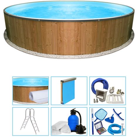 Piscina Fuori Terra Clio Wood 700 H120 M