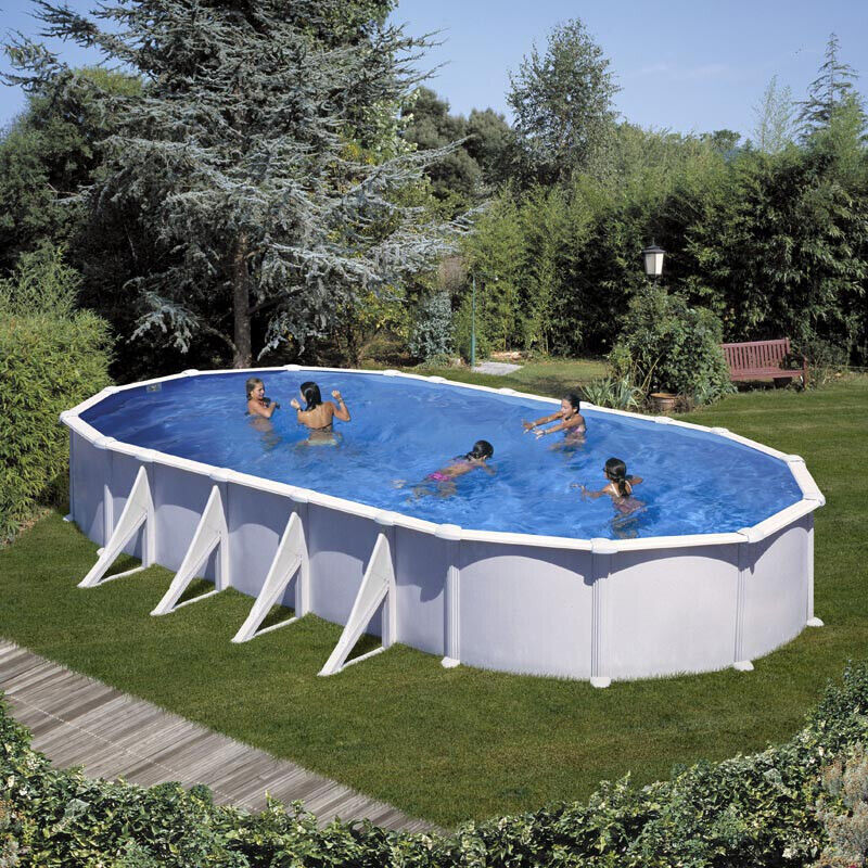 Piscina Fuori Terra Gre Atlantis 800x470x132 Cm