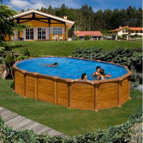 Piscina fuori terra Gre Amazonia 610x375x132 cm
