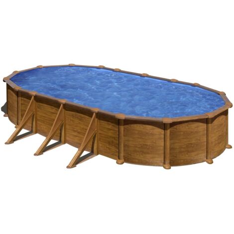 Piscina fuori terra Gre Mauritius 730x375x132cm