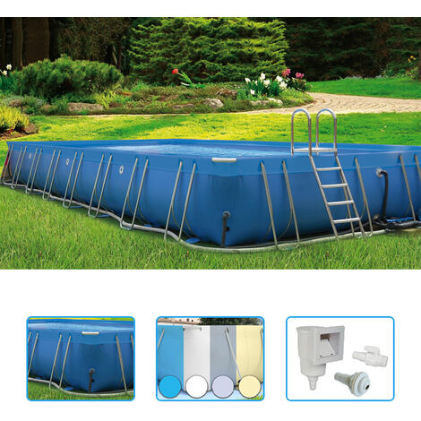 Piscina Fuori Terra Italika Soft Rettangolare 1680 X 880 H140 M