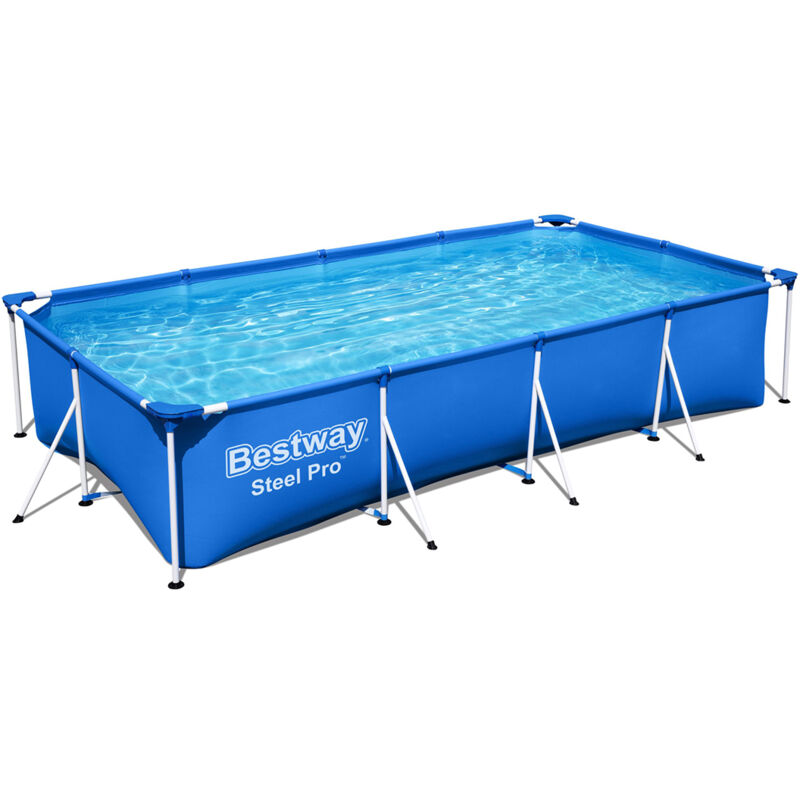 Piscina Fuori Terra Steel Pro Frame Rettangolare