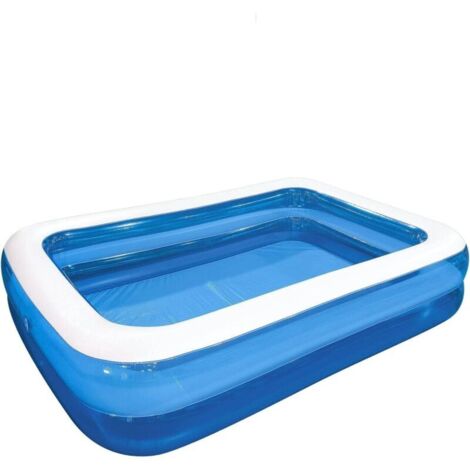 Piscina gigante - Piscina rettangolare per famiglie, 262x175x50cm