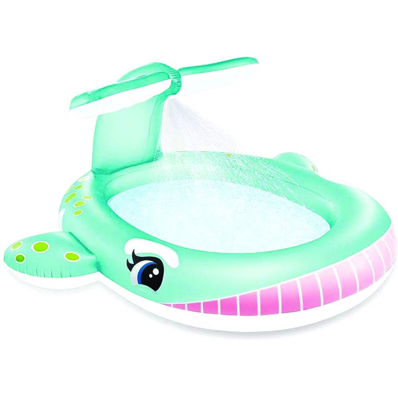 Intex - Piscina gonfiabile ovale balena +2 anni - ø cm.201x196x91h. - peso kg.3 (art.57440)