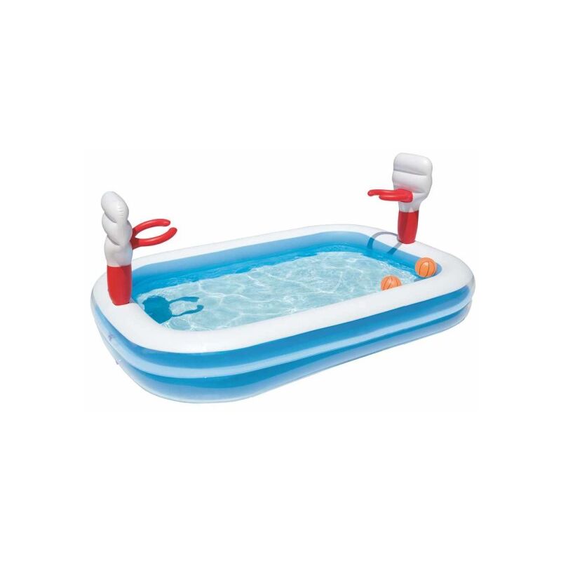 Piscina Hinchable Niños 3 Años + Juego Baloncesto Jardin Baloncesto 54122