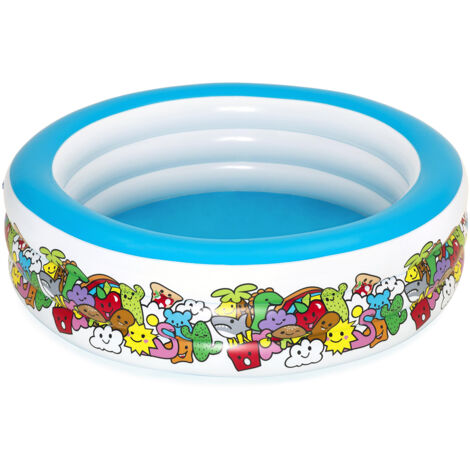 Piscina Gonfiabile per Bambini Bestway Animali Colorati 193x53 cm