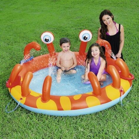 PISCINA GONFIABILE PER BAMBINI BESTWAY PLAY CENTER GRANCHIO CM165X150X63 -53058