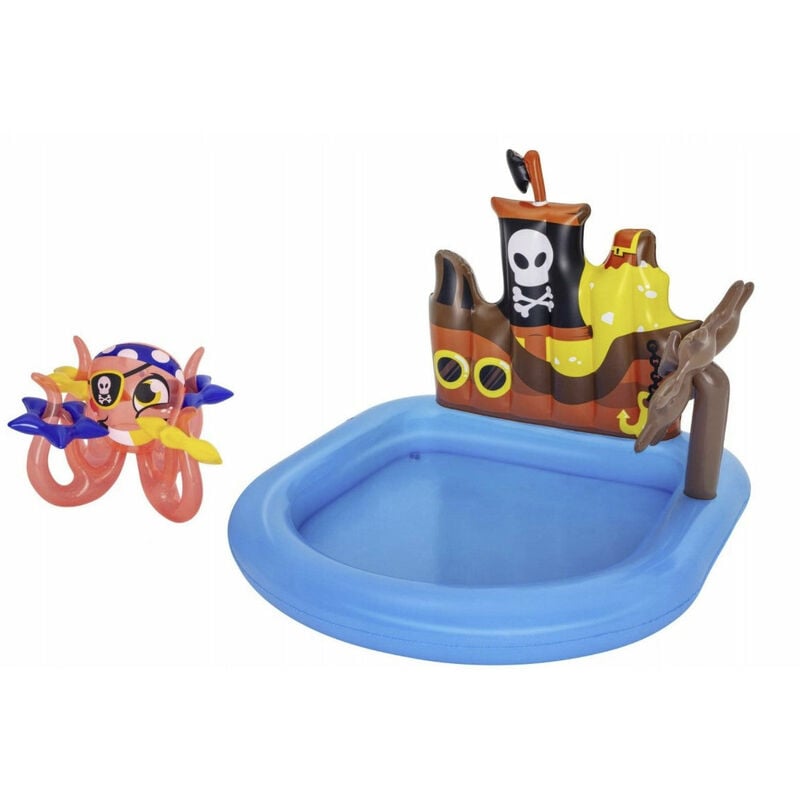 Piscina gonfiabile Play Center nave pirati Bestway 52211