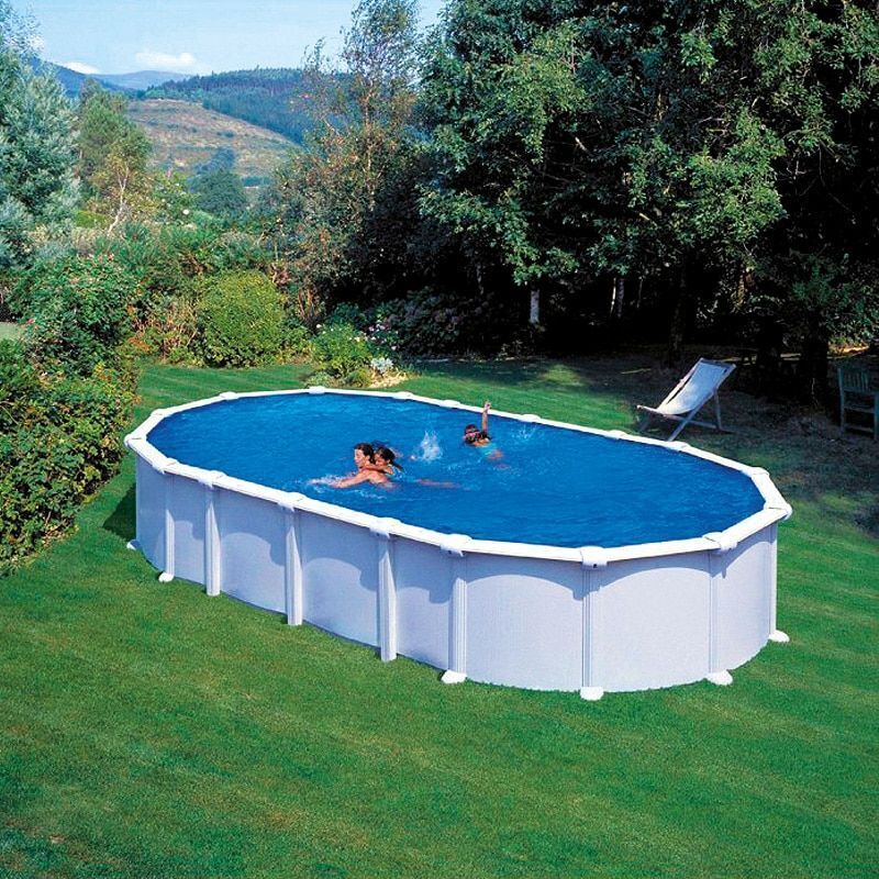 Gre - Piscina Elevada Haiti 730X375X132 Kitprov7388