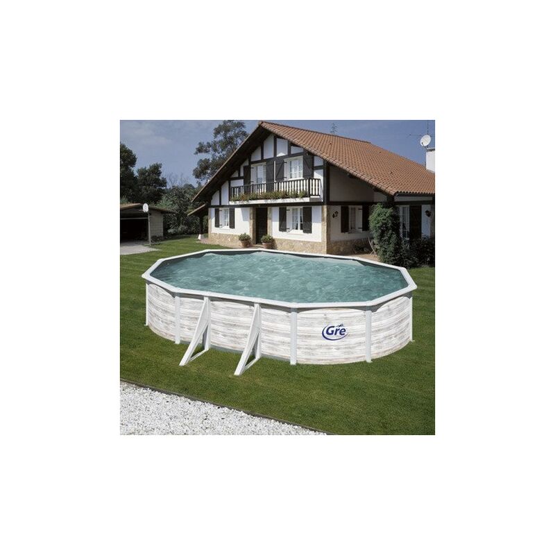 Gre - Piscina Finlandia 610X375X120 Aspecto Nordico