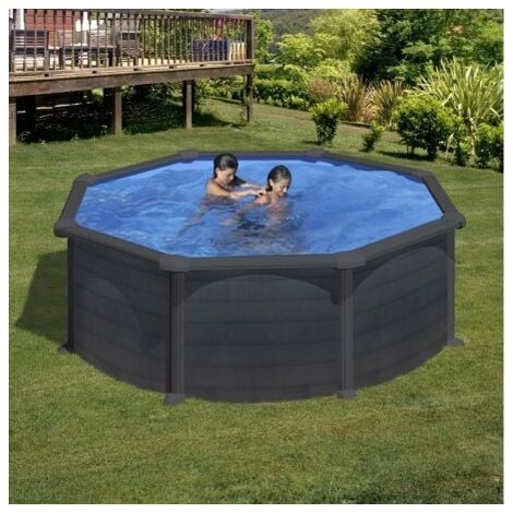 Piscina desmontable Gre rectangular Marbella 4,27 x 2,77 x 1,17 m -  Naturclara