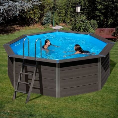 Piscina Gre Redonda Kpco41 Composite Avantgarde 4.10 Mts X 1.24 Mts De Alto