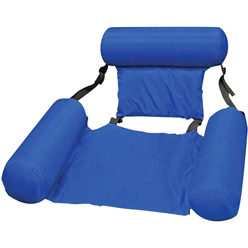 

Piscina Hamaca de agua Flotadores inflables Sofa Cama Hamaca de piscina multiusos Balsas inflables Drifter Cama flotante,Azul