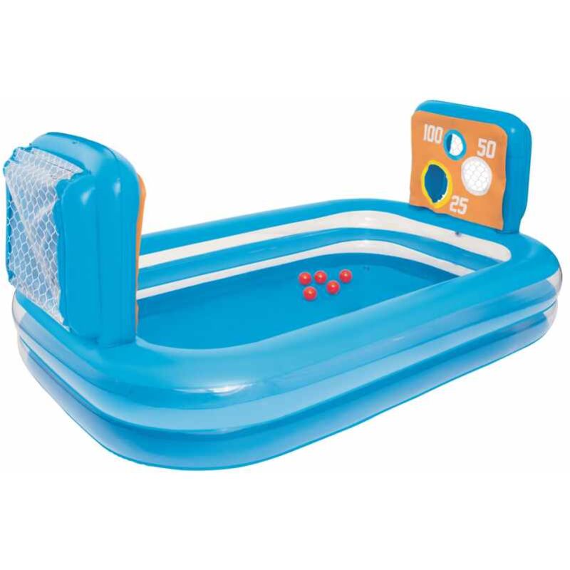 

Piscina Infantil Hinchable Bestway 54170 con Portería Blancos y Pelotas
