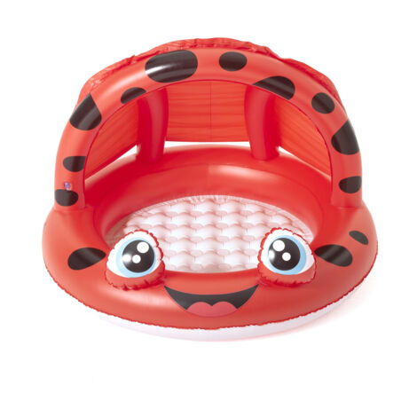 Piscina Hinchable Autoportante Infantil Bestway 97x66 cm Parasol Diseño Maraquita o Rana Surtido Edad Mayores de 2 Años