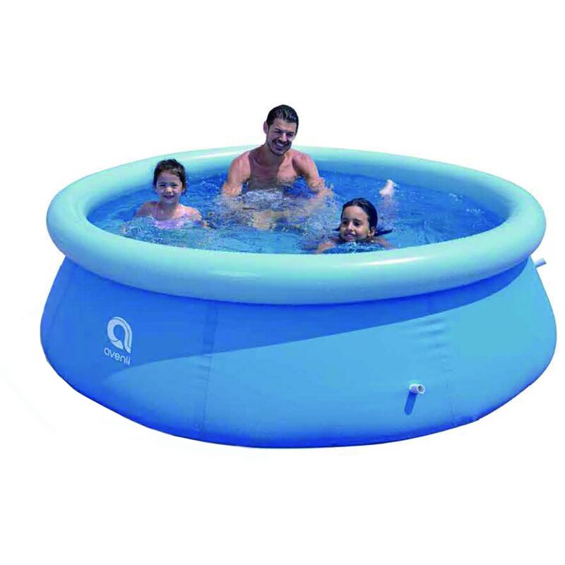 Piscina Hinchable Avenli 240X63Cm Con Filtro De Cartucho