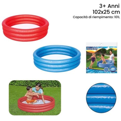 PISCINA HINCHABLE 2 AROS FRUTAS 122X25CM