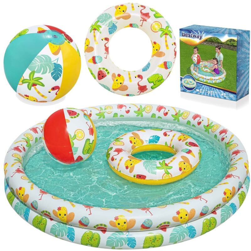 Piscina Hinch Circ 122X20Cm Inf Peces Bestway