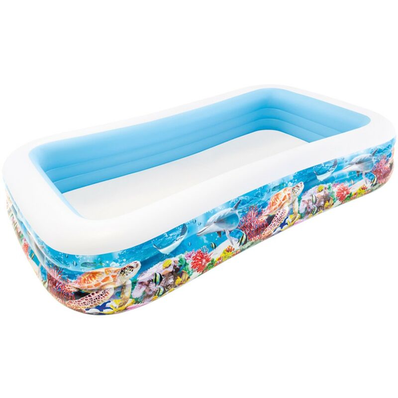 

Piscina hinchable tropical 305x183x56 cm - 1020 litros - Intex