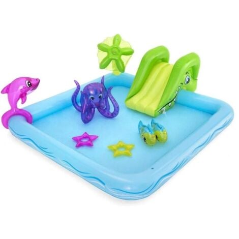 Piscina Hinchable para niños Bestway 53052 Acuario Centro de Juegos