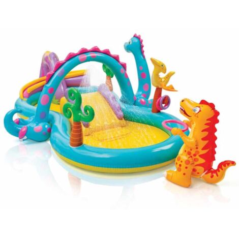 Piscina hinchable para niños Intex 57135 Dinoland Play Center juego - 8.210000