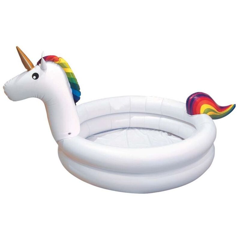 Piscina Hinchable Unicornio 130 Cm