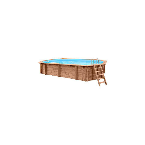 Piscina in legno fuori terra JARDIN 814