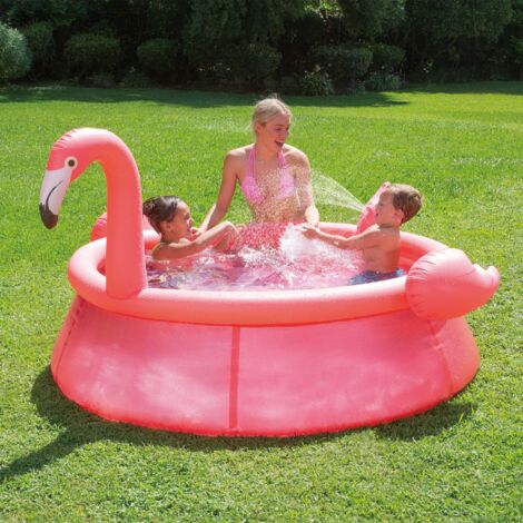 Piscina independiente de flamencos ø 1,83m x51cm ONDAS DE VERANO