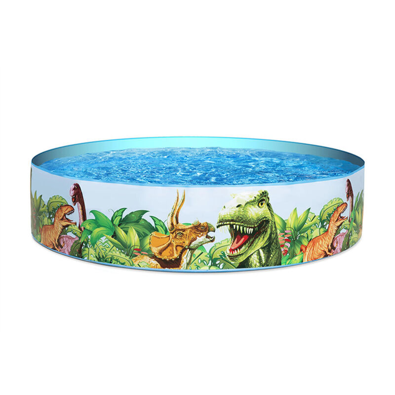 Piscine Rigide pour Enfants pvc Dinosaures 183x38 cm +2 Ans Jardin 55022 - Bestway