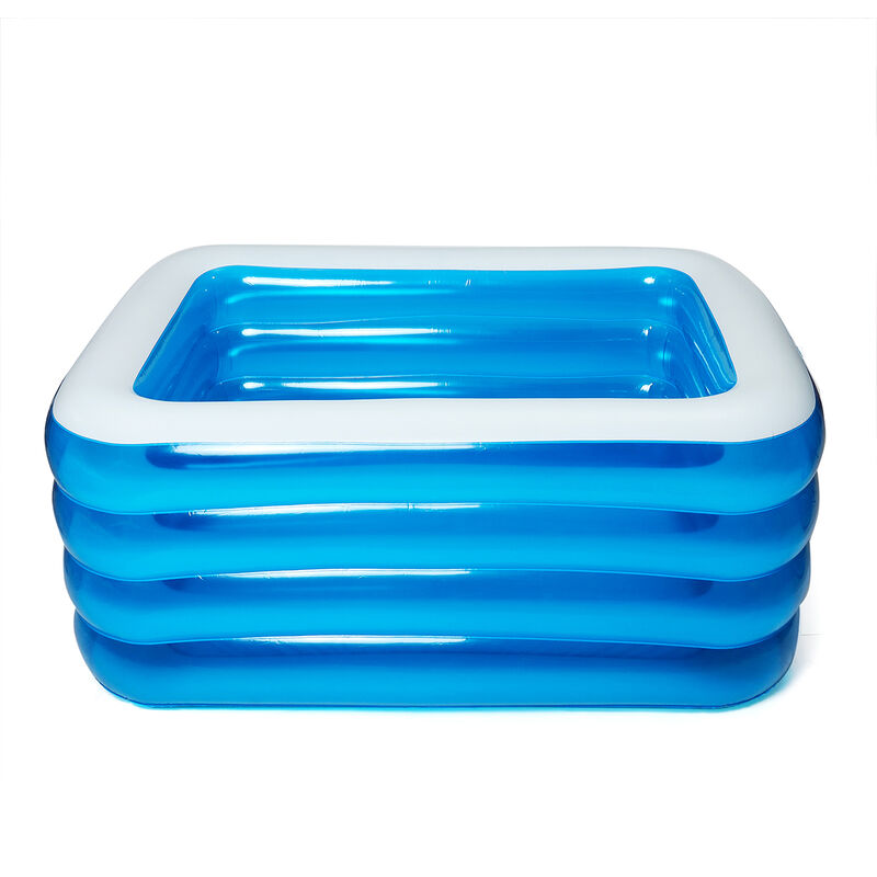 

Piscina Inflable, Familiar, Infantil, Rectangular 180x150x72cm LAVENTE