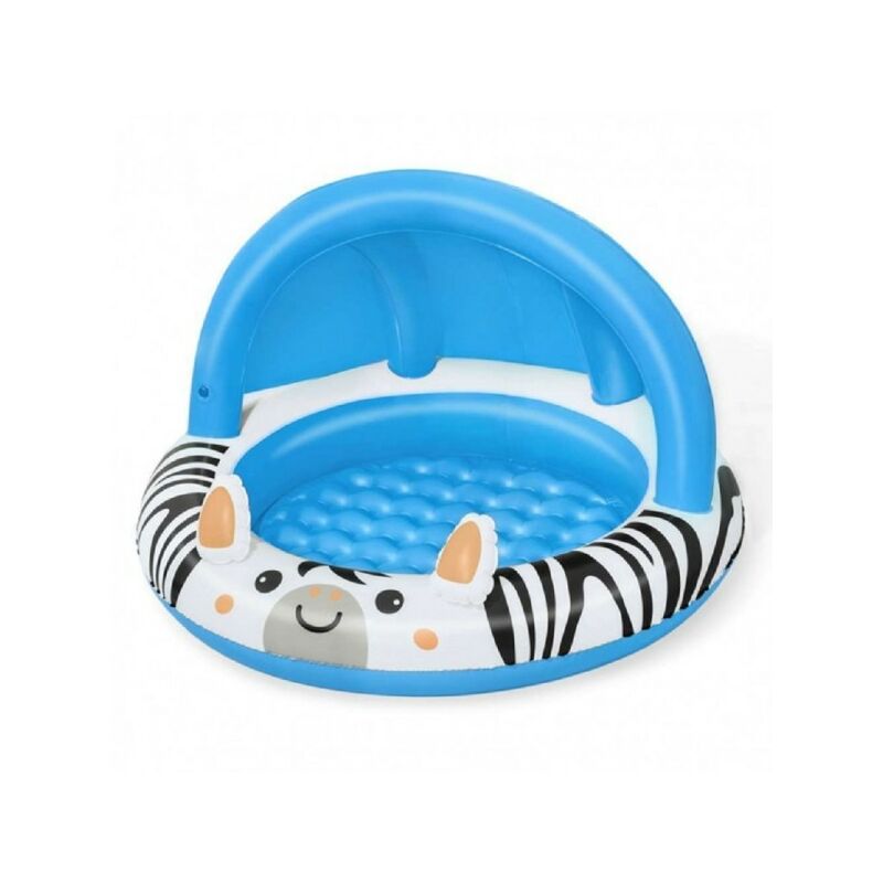 Piscina Safari Con Fondo Hinchable Con Protección Uv 97X66Cm Para Niños 52559