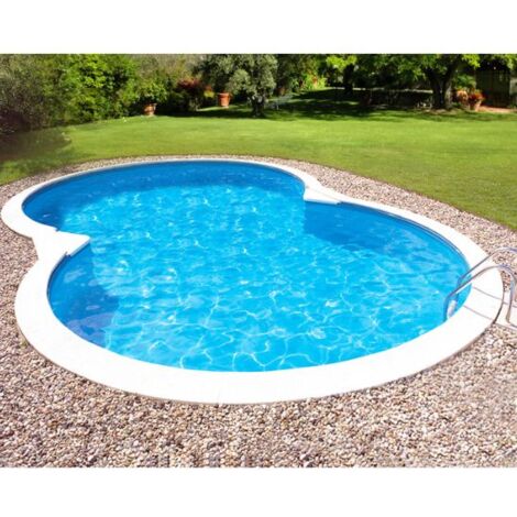 Piscina interrata forma a otto 625x360x150 cm   Kit Diamond