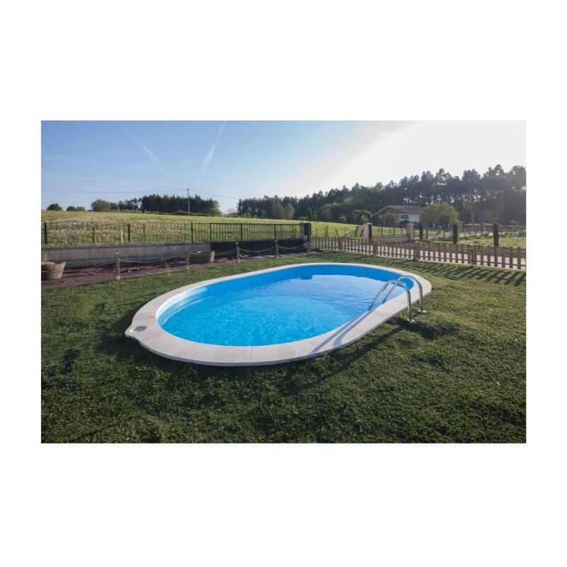 Piscina Interrata Ovale Gre 700x320x120 Cm