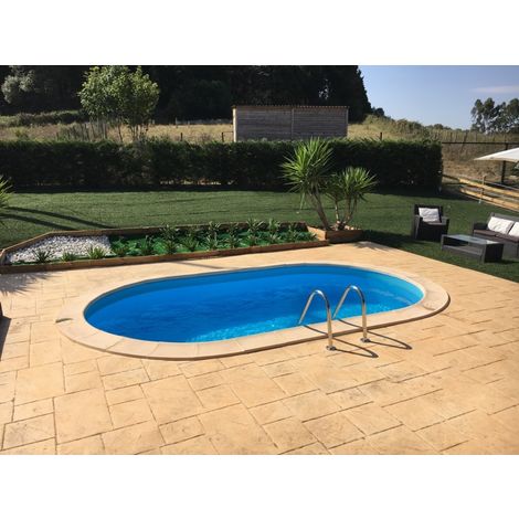 Piscina Interrata Star Pool Palma 500x300x120 Struttura Vasca