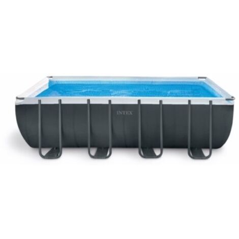 Piscina INTEX desmontable rectangular Ultra xtr Frame 549x274x132 + depuradora