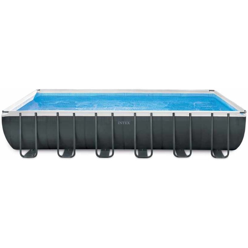 Intex - Piscina fuoriterra rettangolare Ultra Xtr Frame 732x366x132cm